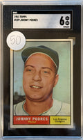 1961 Topps #109 Johnny Podres SGC 6