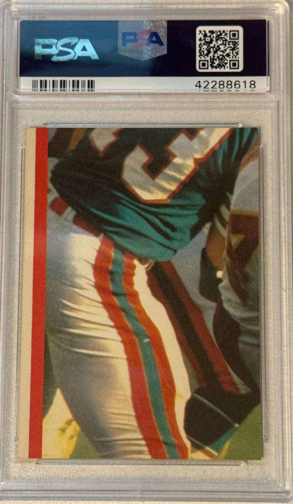 1983 Topps Walter Payton Sticker Insert PSA 7