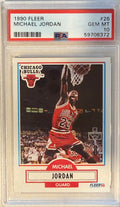 1990 Fleer Michael Jordan Grade #26 GEM MT 10