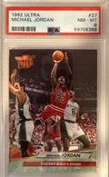 1992 Ultra Michael Jordan PSA 8