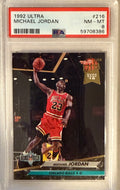 1992 Ultra Michael Jordan PSA 8