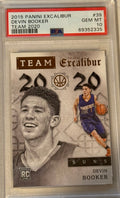 2015 Panini Excalibur Devin Booker Team 2020 PSA 10