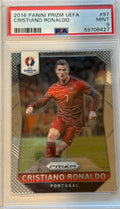 2016 Panini Prizm UEFA Christiano Ronaldo PSA 9