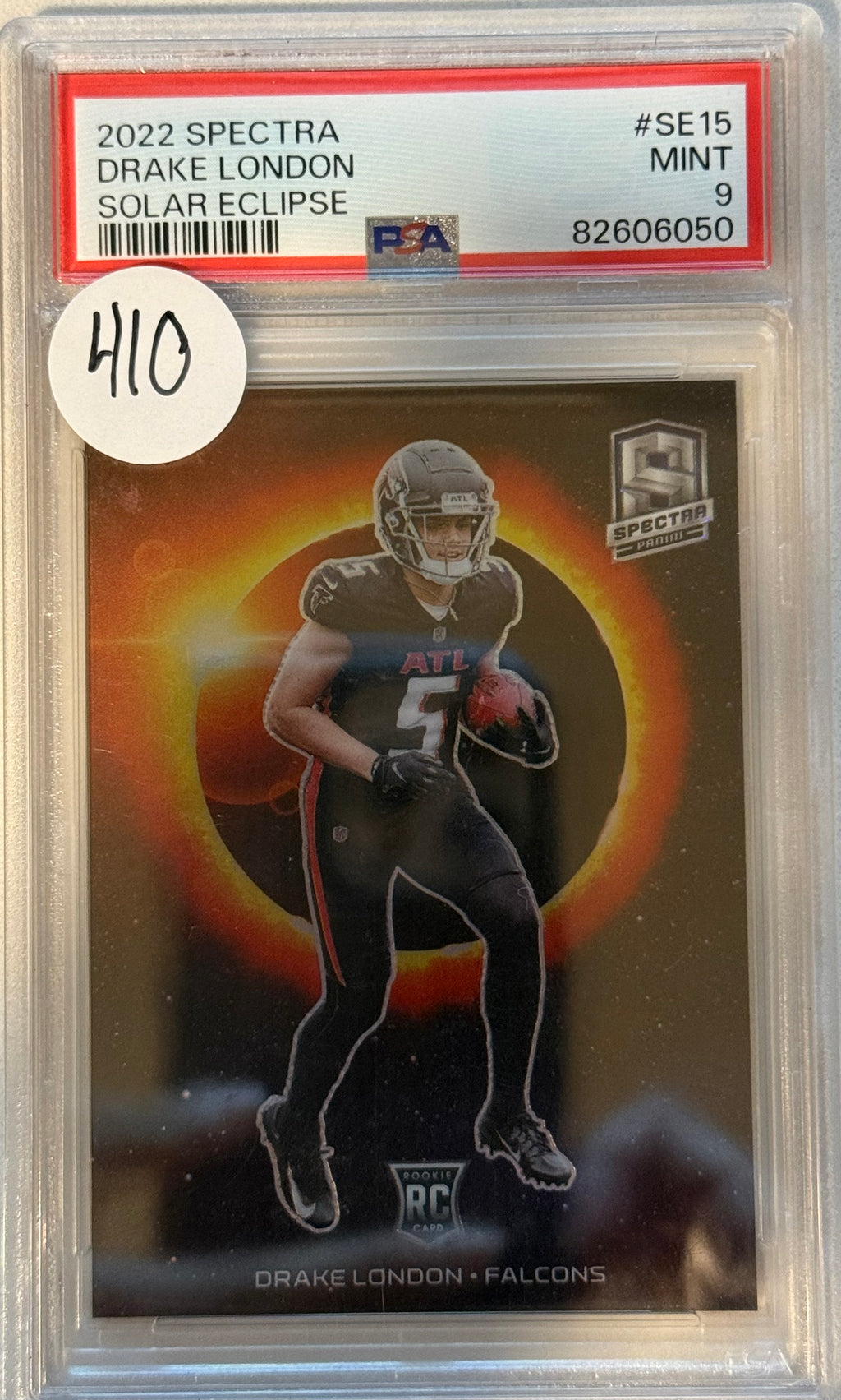 2022 Spectra Drake London Solar Eclipse PSA 9