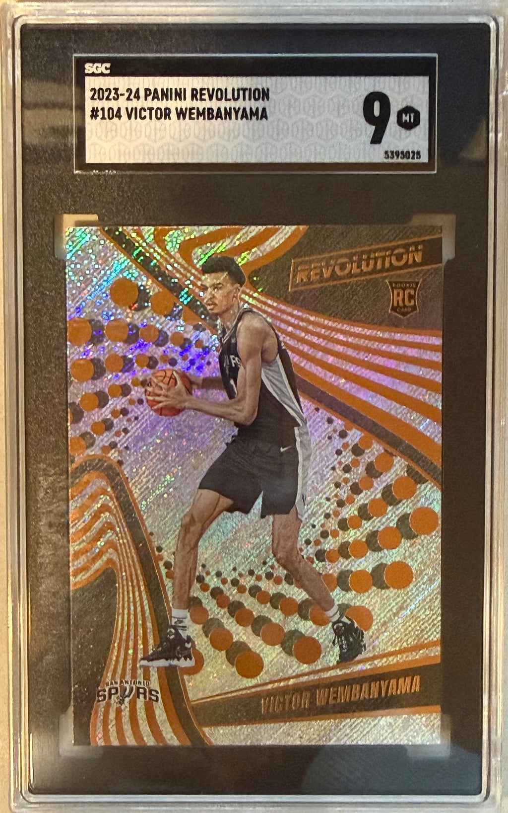 2023-24 Panini Revolution #104 Victor Wembanyama SGC 9