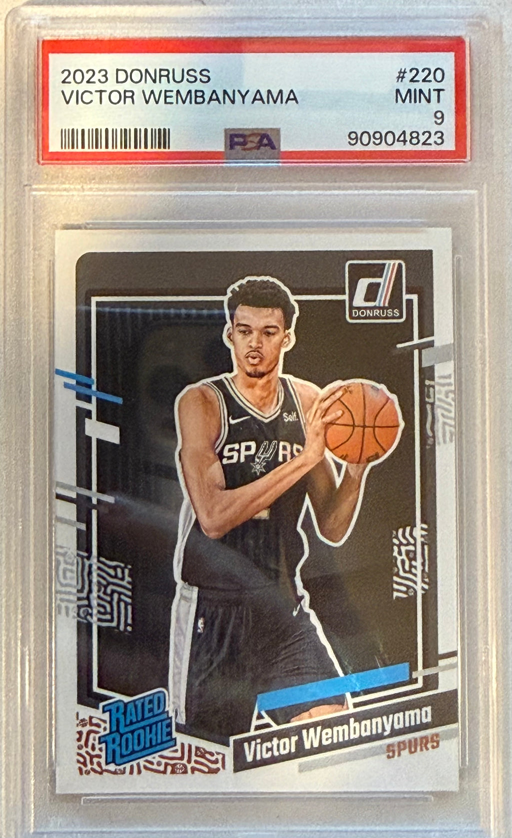 2023 Donruss Victor Wembany Ama PSA 9