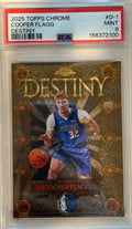 2025 Topps Chrome Cooper Flagg Destiny  PSA 9