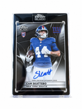 Topps Chrome Black Rookie Cam Skattebo Autograph