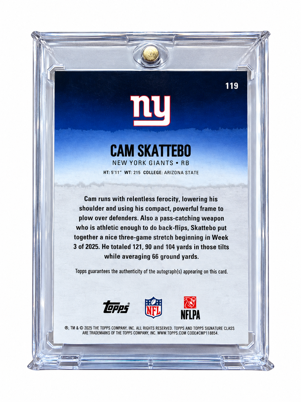 Topps 2025 Signature Class Autograph /50
