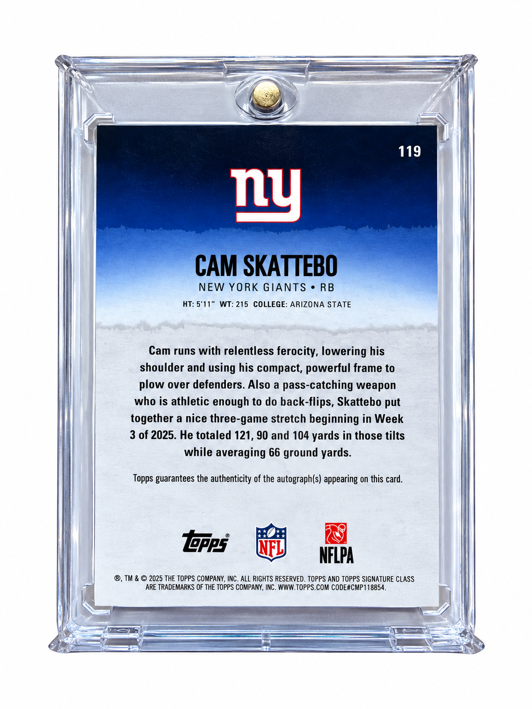 Topps 2025 Signature Class Autograph /50