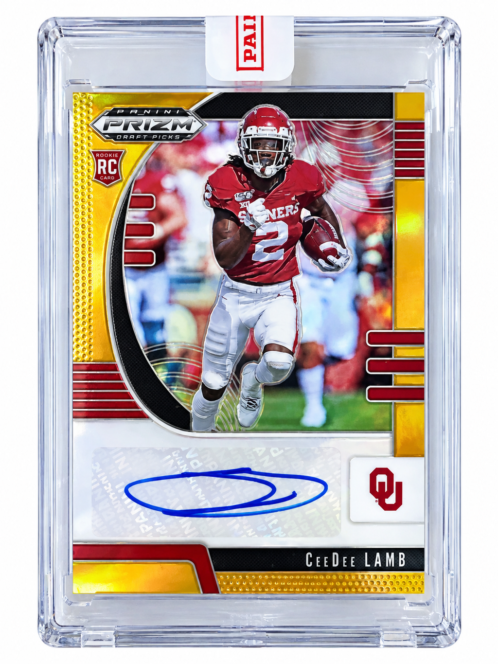 Panini Prizm Ceedee Lamb Rookie Autograph /10