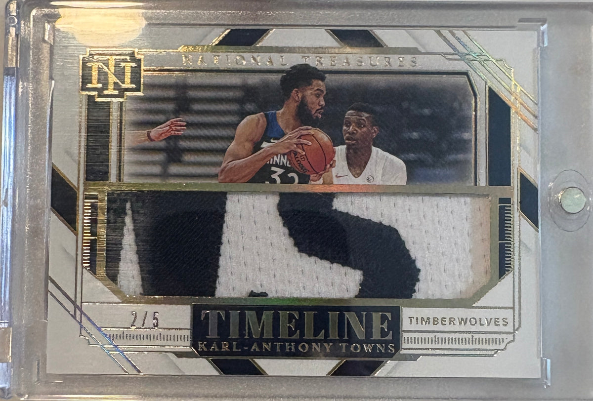 Karl-Anthony-Towns National Treasures Patch /5