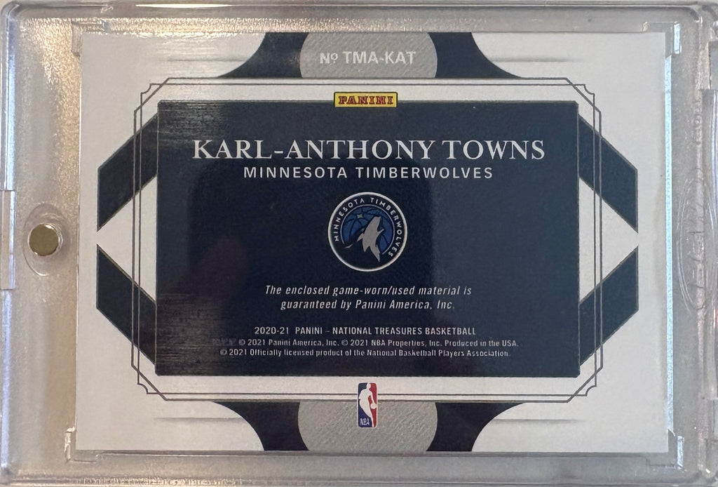 Karl-Anthony-Towns National Treasures Patch /5