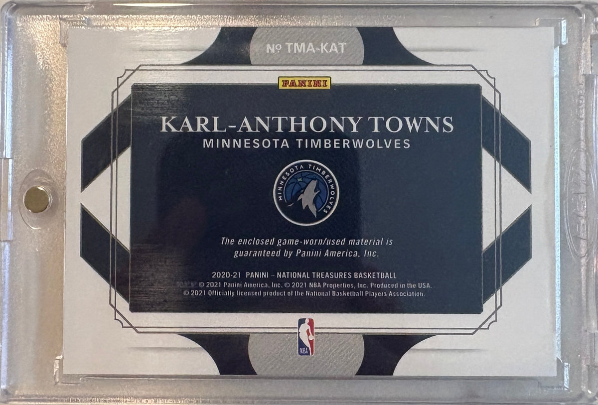 Karl-Anthony-Towns National Treasures Patch /5