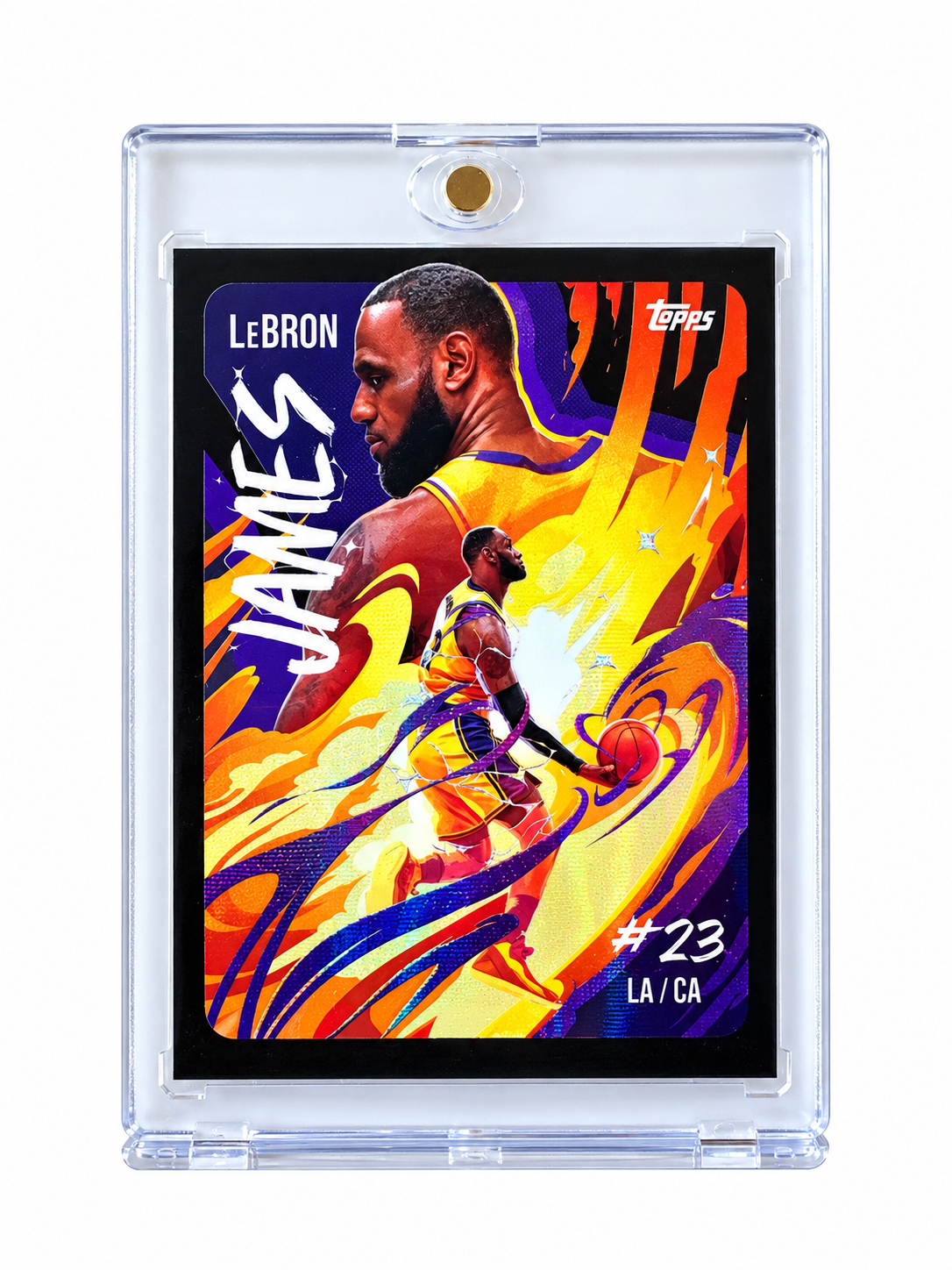 Lebron James 2024 Topps Chrome #UVAS-9 Ultra Violet All Stars