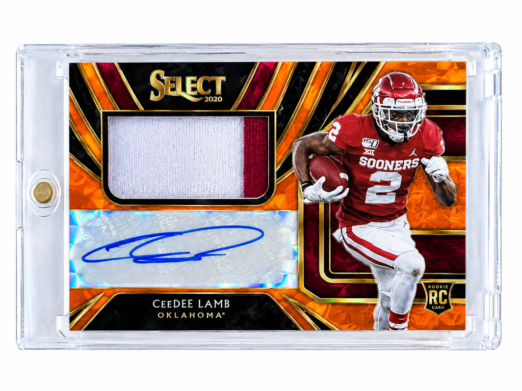 2020 Panini Select Ceedee Lamb Rookie Patch Autograph /10