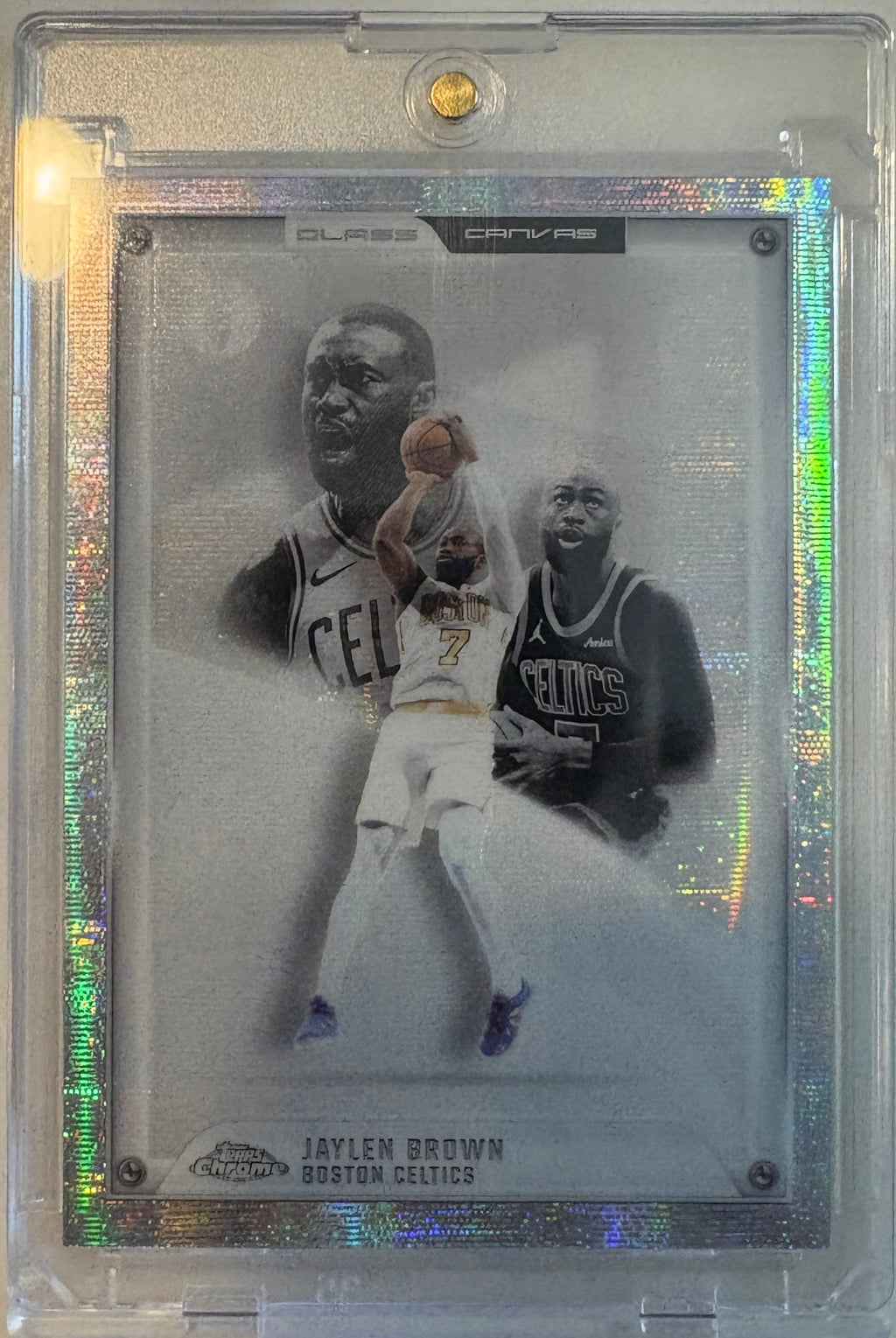 2026 Jalen Brown Glass Canvas Case Hit