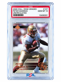 2000 Coll.Edge Graded Peter Warrick Uncirculated /5000 PSA 10